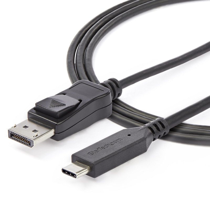 StarTech CDP2DP146B USB C to DisplayPort 1.4 Cable 6ft/1.8m